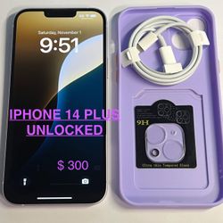 IPHONE 14 PLUS, UNLOCKED WORLDWIDE.