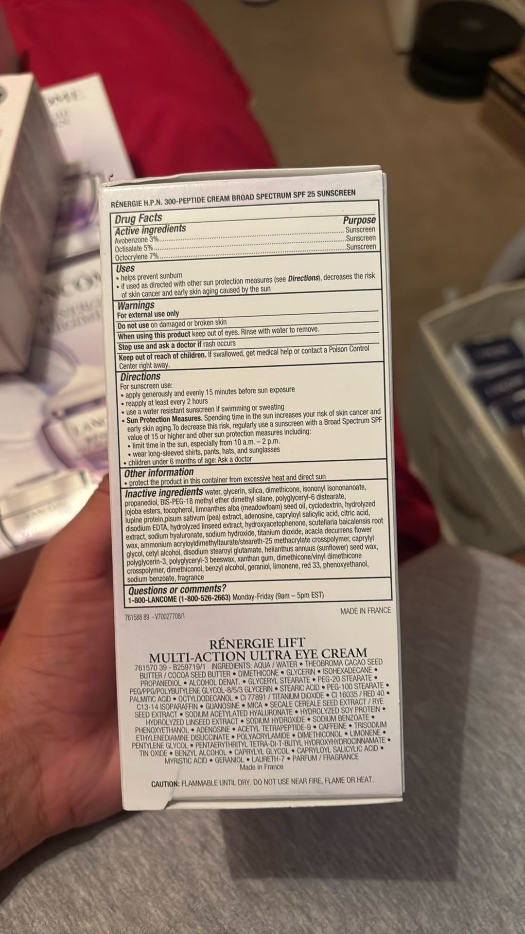 RÉNERGIE H.P.N. 300 PEPTIDE CREAM SPF 25 DUO