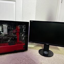 Gaming Computer With Monitor 