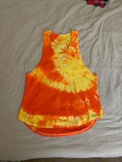 Tie-Dye Tank Top L