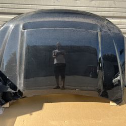 New 2011 - 2022 Jeep Grand Cherokee Carbon Creations Demon Look Hood - Part # 116322 