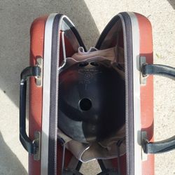 Bowling  Ball  With Vintage Case 