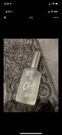 New Charlie White Cologne spray perfume by Revlon .5 oz /14.7ml travel size