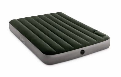 Intex Dura-Beam Airbed with Built-In Foot Pump Full Size 10"H