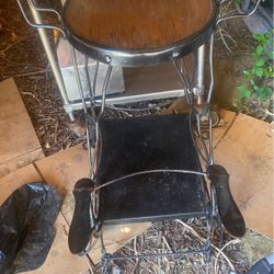 Antique Shoe Shine Chair