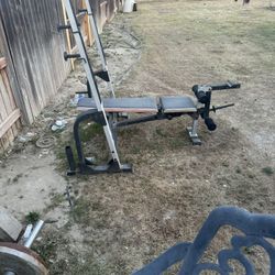 Bench And Weight Bar