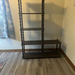 Wood Shelve Unit