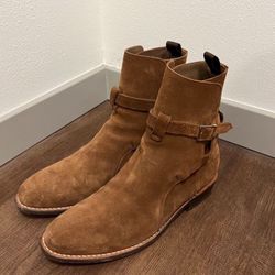 Handmade Suede Leather Boots