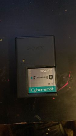 Sony cyber shot battery and battery charger