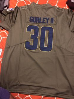 Salute to Service Gurley Jersey