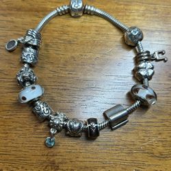Pandora Bracelet With Charms