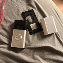 Ring Doorbell Camera And Chime
