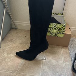 Like new knee-high boots