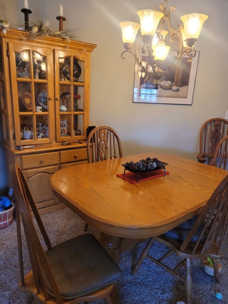 Oak Dining Set