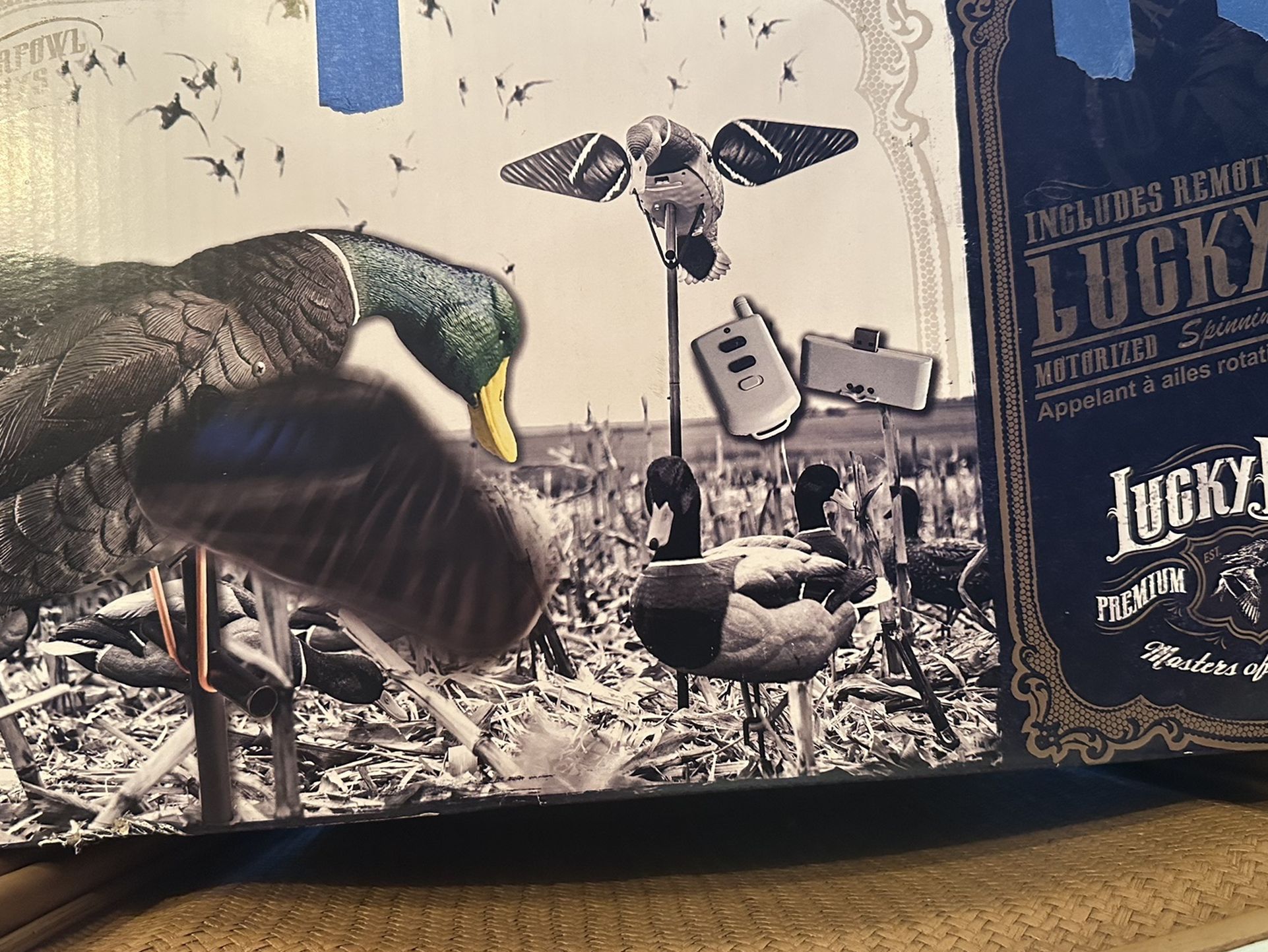 Lucky Flapping Duck Decoy