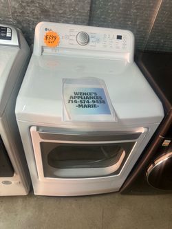 GAS DRYER LG