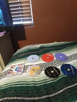 6.  Dvds movies and 1 music cd for free