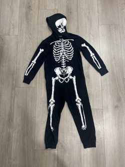 H&M Kids Skeleton onesie pajamas
