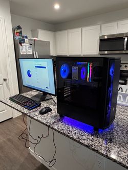 RTX 4060 Gaming PC Setup — i5-13400F / 32GB DDR5 / 2TB SSD + KOORUI 27" 1440p Monitor & Gear