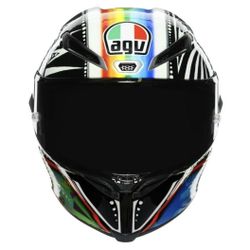 AGV Pista GP RR Rossi 2002 World Title Motorcycle Helmet  LG Pre-Owned Excellent