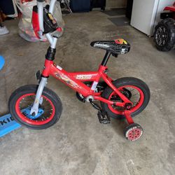  Little Kids Bike BMX Style Bicycle with Training Wheels