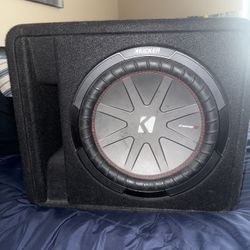 12” Kicker comp r With Box 