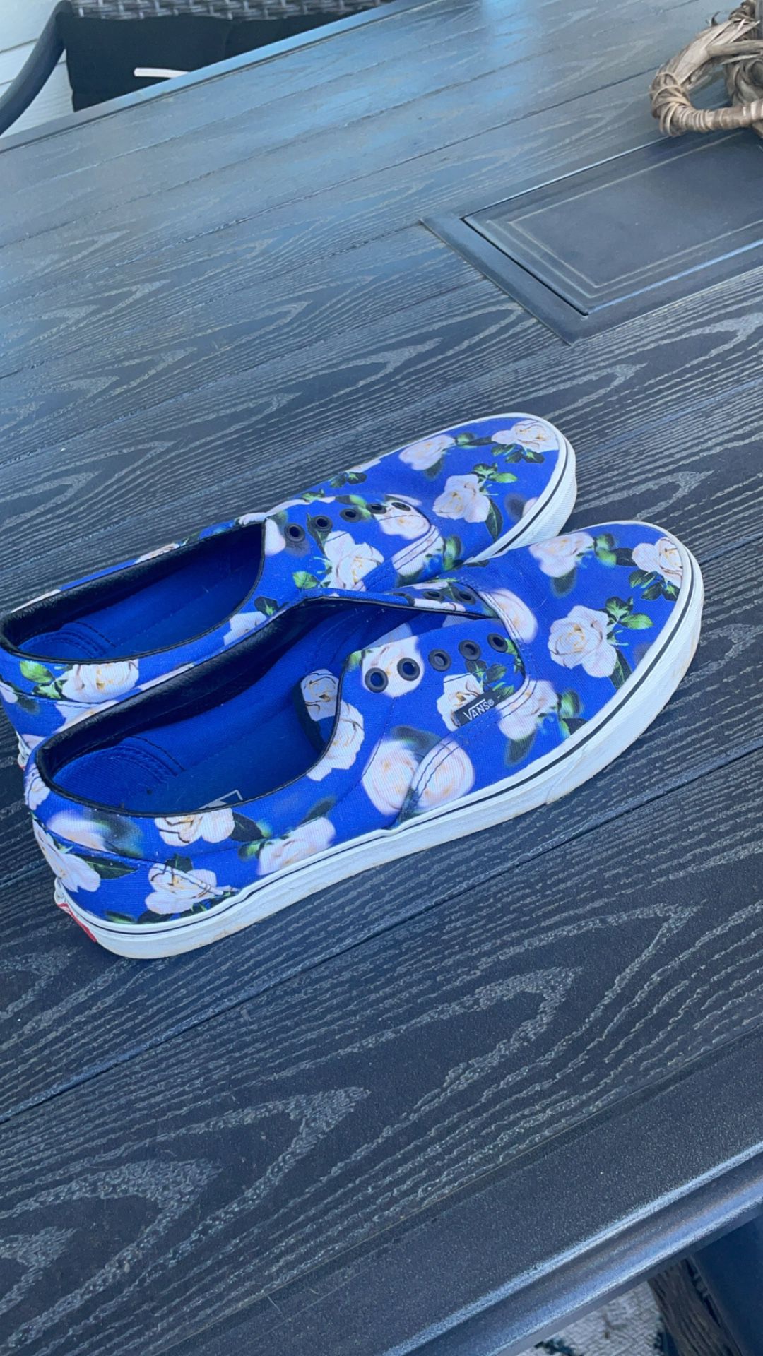 Floral Vans Shoes