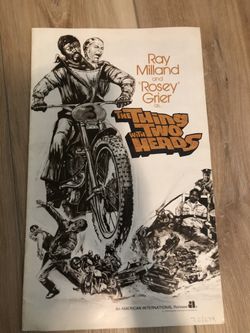 The Thing With Two Heads Magazine/movie Booklet 