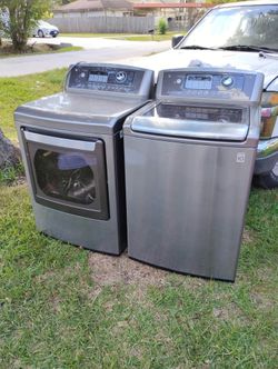 Washer and Gas Dryer LG