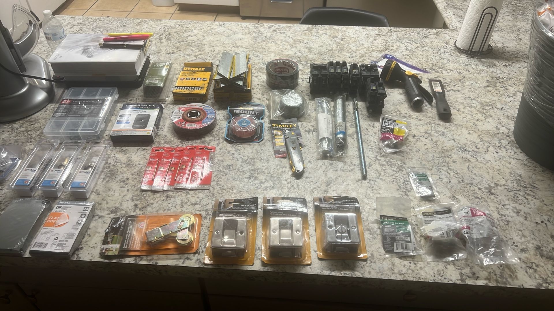 Box Miscellaneous Tools And Hardware 