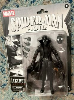 Marvel Legends Spider-Man noir figure