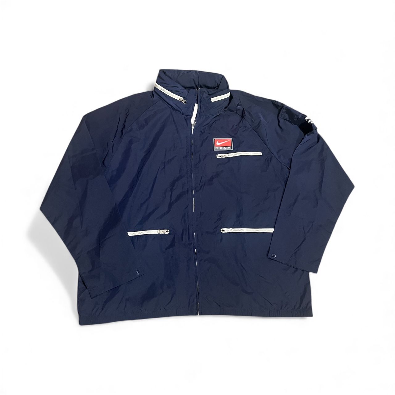 Nike NSW Trend lightweight Woven Jacket Blue FB7263-010 Size 2XL NWT