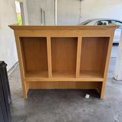 Upper part of china cabinet
