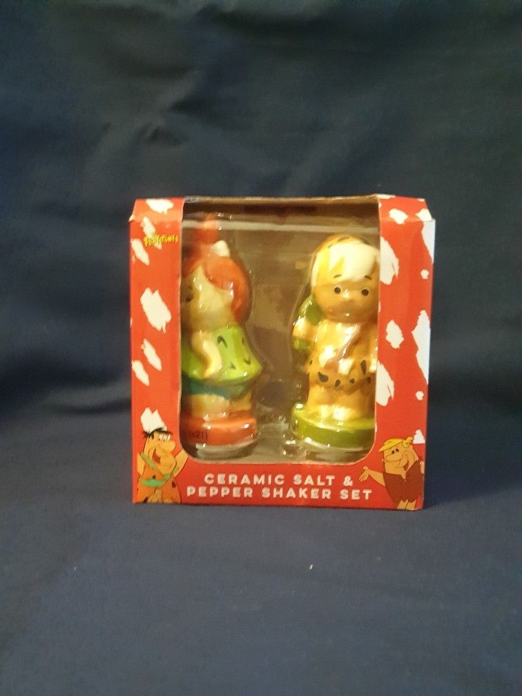 Pebbles & Bam Bam Salt & Pepper Shakers