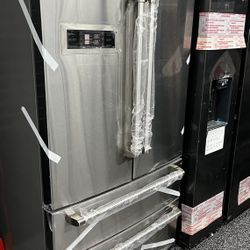 Thor Kitchen Stainless Steel 4 Door Refrigerator Open Box 