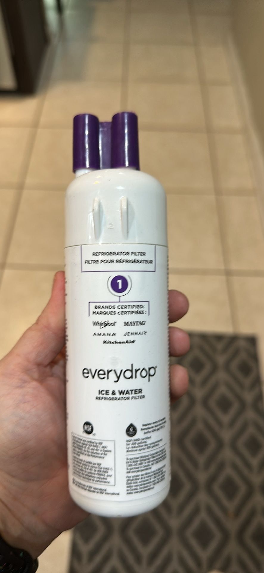 Whirlpool Fridge Water Filter