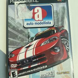 Auto Modellista for Sony PlayStation 2 PS2 (Brand New, Sealed) Capcom, 2003