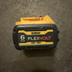 2 DeWalt 6AH Flex Volt 20v/60v