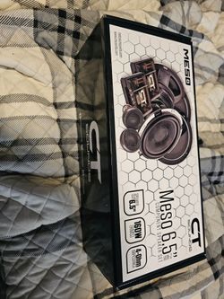 (BRAND NEW)6.5" CT Sounds MESO 2 way component speakers