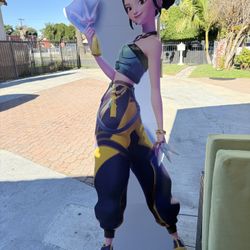 Zoey K-pop Demon Hunters Cardboard Standup 