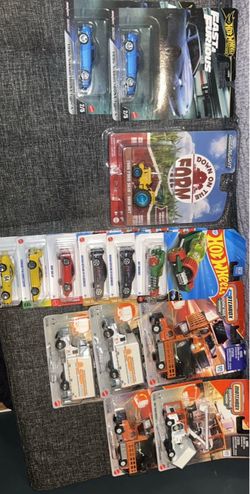 Mixed random die cast lot