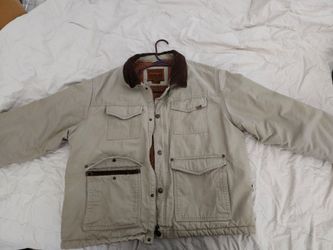 Wrangler Sherpa-Lined Canvas Jacket