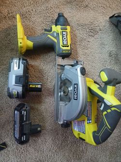 Ryobi cordless set