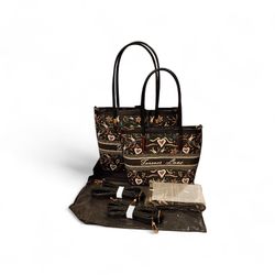 Ladies Elegant Large and Small Top Handle Tote Bag Collection