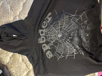 Spider hoodie size medium read description