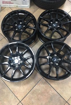 17x7.5 car wheels 5 lug (4) new wheels