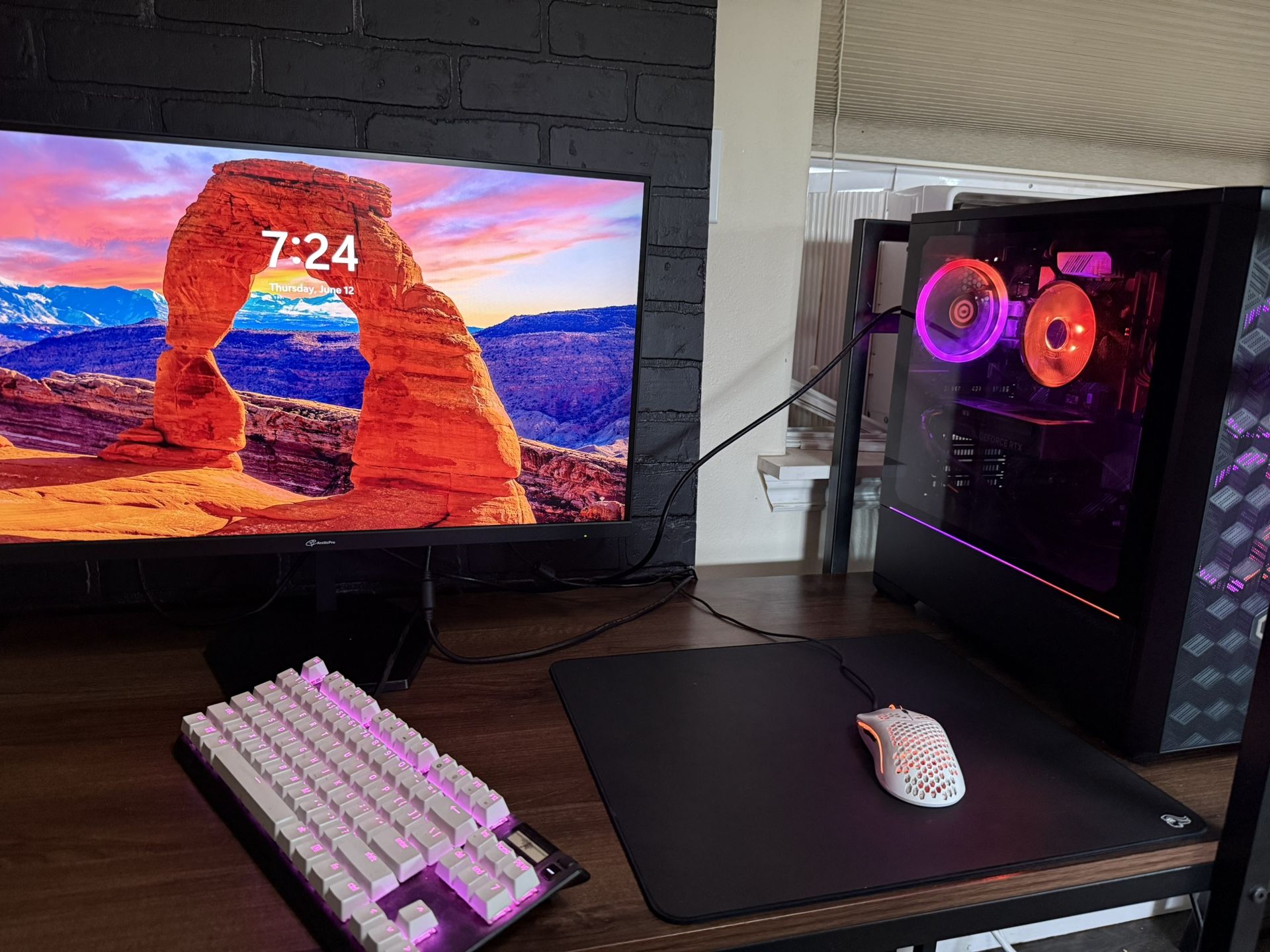 Gaming set up with RTX 5060