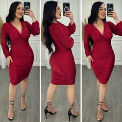 Long Slevee Dress