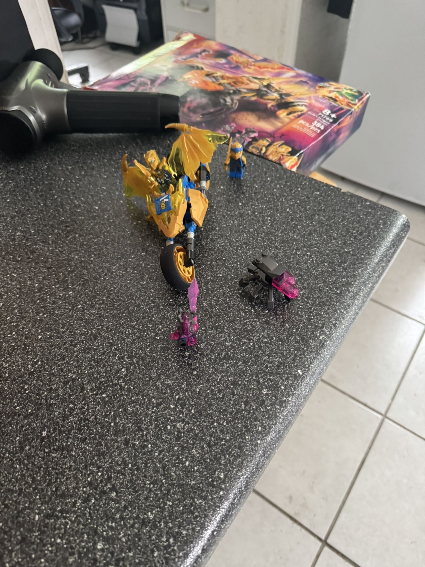 Lego Ninjago Crystallize Jays Mortor Bike