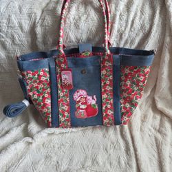 New Strawberry Shortcake Weekender Bag